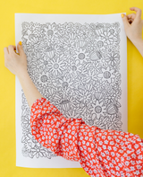 Colour Together - Oversize Flower Colouring Poster