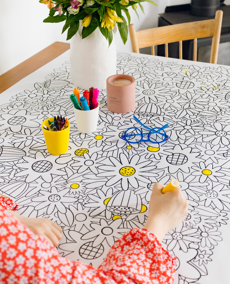 Colour Together - Oversize Flower Colouring Poster