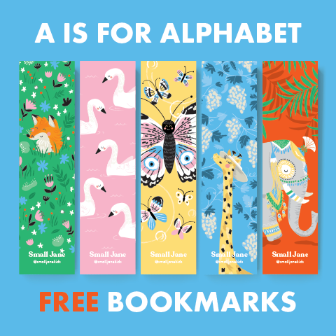 A Is For Alphabet Bookmarks