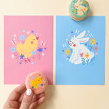 Bunny - Mini Art Print