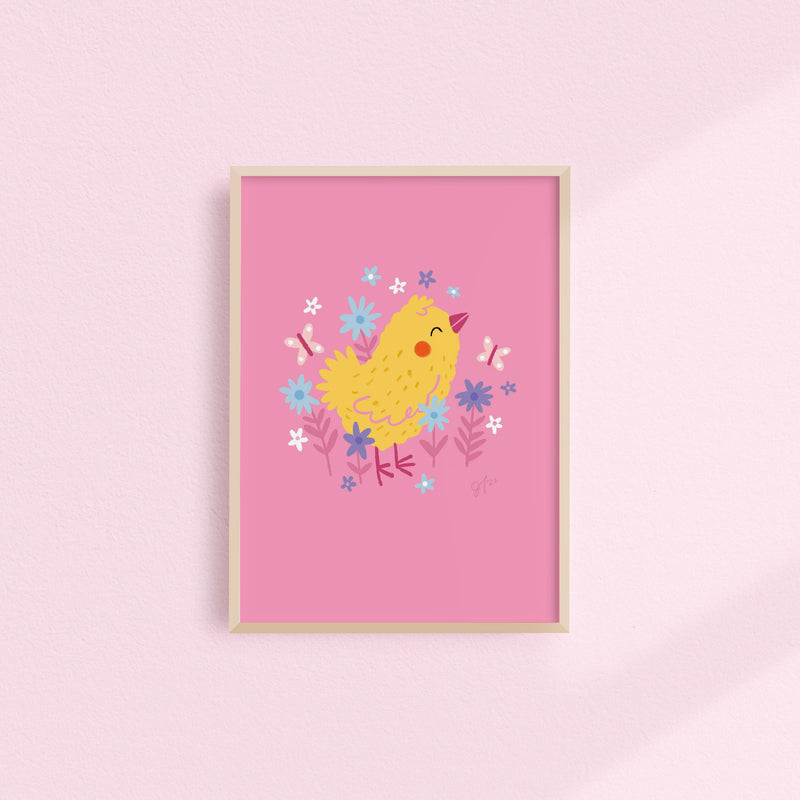 Chick - Mini Art Print