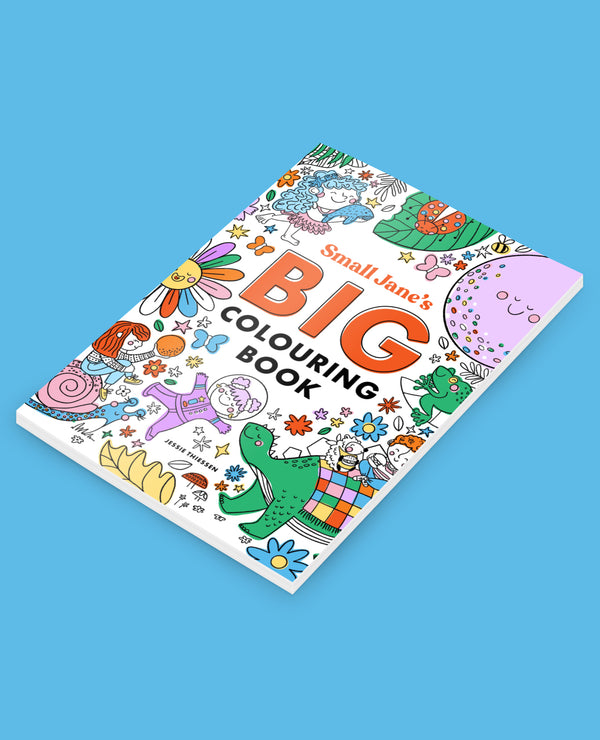 Small Jane's BIG Colouring Book